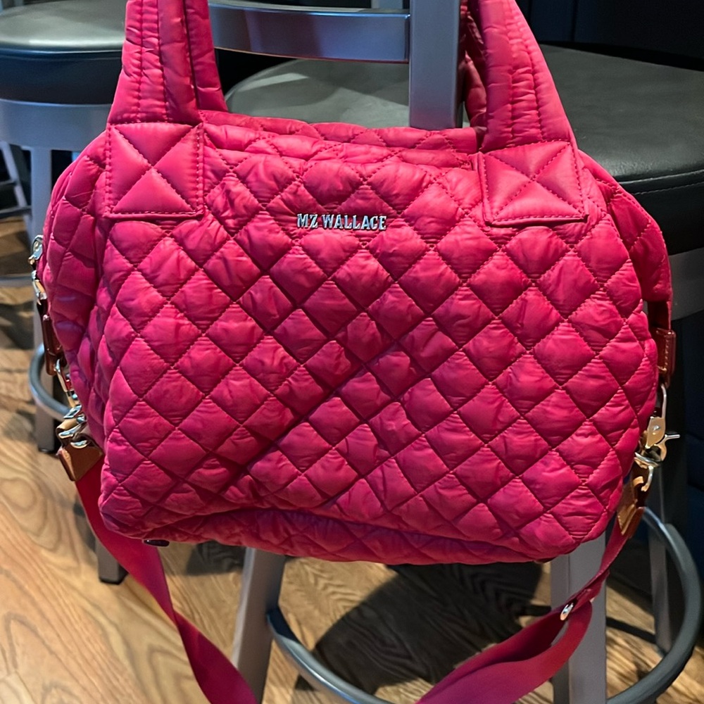 MZ Wallace fuscia pink handbag